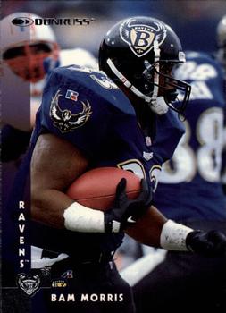 Bam Morris Baltimore Ravens 1997 Donruss NFL #92